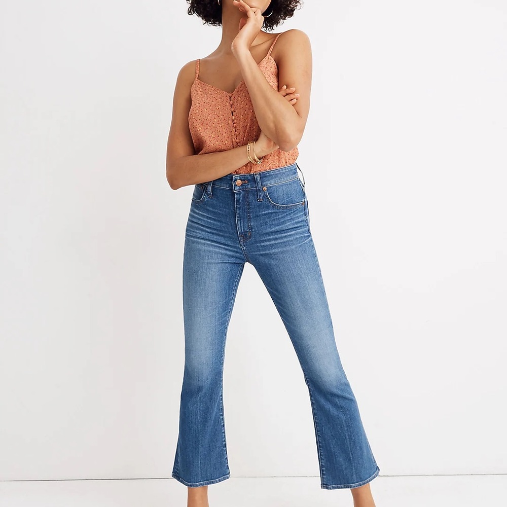 Madewell Cali Denim Boot Cut Jeans size 27